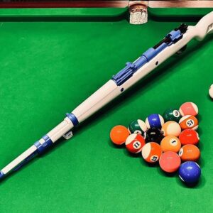 2025 98K Billiard Gun - Spring Auto-Eject High-Tech Cue | Black Tech Shot Assistant for Billiard Halls & Home | Stylish Drainage Artifact, Enthusiast Gift