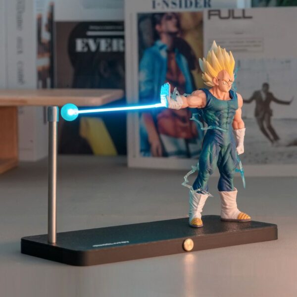 In Stock Dragon Ball Z Magnetic Night Light – Vegeta Saiyan Figure, Anime Peripheral Desktop Decor, Ideal Toy Gift for Fans - Image 4