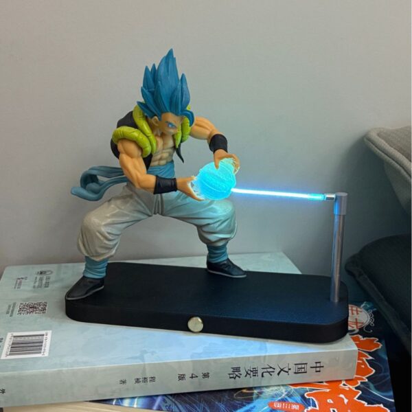 In Stock Dragon Ball Magnetic Levitation Night Light Figure – Featuring Super Four Vegeta, Broly & Wogeta, Magnetic Design, Ideal Desktop Decor & Gift for Fans - Image 6