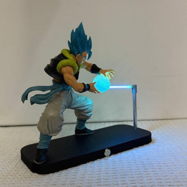 In Stock Dragon Ball Magnetic Levitation Night Light Figure – Featuring Super Four Vegeta, Broly & Wogeta, Magnetic Design, Ideal Desktop Decor & Gift for Fans - Image 3