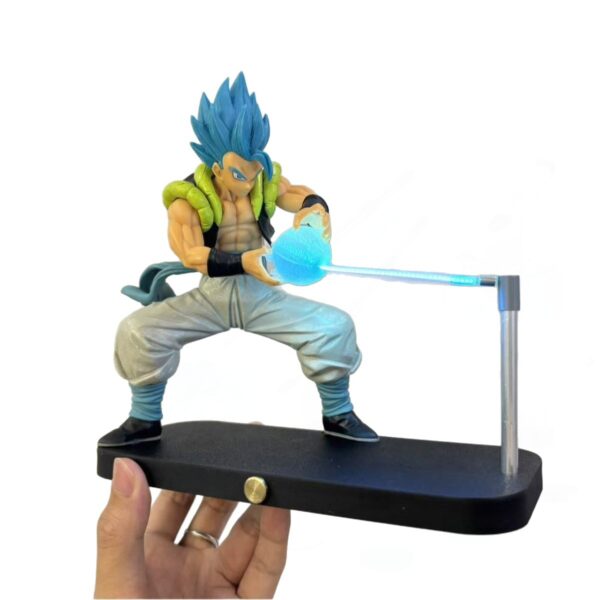 In Stock Dragon Ball Magnetic Levitation Night Light Figure – Featuring Super Four Vegeta, Broly & Wogeta, Magnetic Design, Ideal Desktop Decor & Gift for Fans - Image 4