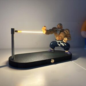Dragon Ball Master Roshi Kamehameha Night Light – Touch - Activated, Magnetic Design, Anime Desk Decor & Toy Gift for Fans