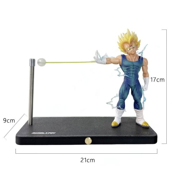 In Stock Dragon Ball Z Magnetic Night Light – Vegeta Saiyan Figure, Anime Peripheral Desktop Decor, Ideal Toy Gift for Fans - Image 5