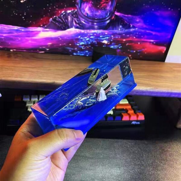 Anime Sunny Ship in a Bottle Fidget Toy & Desk Decor – Going Merry/Pirate Thousand Reference, Cool Personalized Gift, Ideal for Anime Fans & Desk Decoration - Image 4